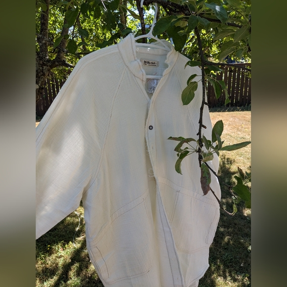 SOLD- NWT- Free People Summer Daydream V-Neck Babydoll Shirtdress. - Picture 6 of 11